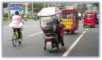 非机动车加装雨棚
